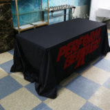 Custom Printed 6 Feet Trade Show Table Cloth Table Cover for Event