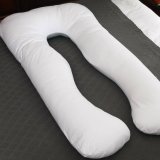 Invisible Zipper Removable Cover U Shaped Pregnancy Pillow
