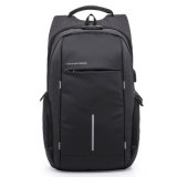 Men's Backpack Oxford Cloth Laptop Bag Anti-Theft USB Earplug Backpack