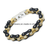 12mm Mens Stainless Steel Bicycle Chain Bracelet