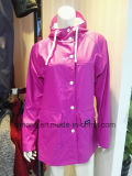 High Quality Women PU Raincoat