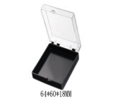 Custom 60*64*18mm Plastic Box Jewelry Box, Medal Box, Cufflinks Box, Badge Box (YB-BX-435)