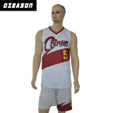 Professional Customized 100% Polyester Quality Men's Reversible Basketball Uniform (BK033)