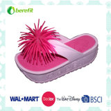 Women's Slippers with Wedge Sole, Fashion Design