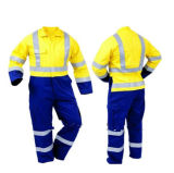 OEM Cheap Wholesale Reflective Protect Workwear Fine Quality Coveralls Men