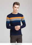 OEM Sweater Graphic Pattern 100% Cotton Men's Sweater