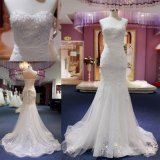 High-End Sweetheart Mermaid Beading Lace Bridal Wedding Dress 2018