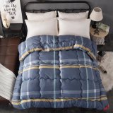 Pure Cotton Goose Down Feather Duvet/Quilt/Comforter for Home