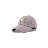 Grey Embroidered Low Profile Baseball Cap (YH-BC010)