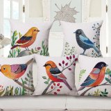 High Quality Cotton Linen Printed Throw Pillow Case Without Stuffing (35C0189)