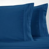 Super Soft 90GSM Fitted Sheet with Embroidery Bed Sheet Set