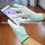 PU Coated Touchscreen Glove ESD Palm Nylon Gloves