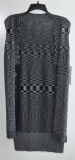 Long Sleeve Opean Patterned Knitwear Cardigan for Women