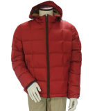 Women Winter Waterproof Windproof Down Hoody Red Leisure OEM Jacket