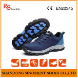 Breathable Lining Sport Safety Shoes with Woven Fabric Upper RS810