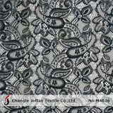Black Paisley Lace Fabric for Dresses (M4026)