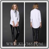 Latest Design Women Cotton Long Sleeve Business Shirt