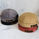 Various Colours Leisure Corduroy Beanie Hat with Customed Logo