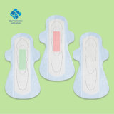 Super Absorbent Ultra Thin Anion Strip Sanitary Napkin with Wings