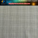 Polyester/Nylon Blended Stretch Check Textile Fabric for Garment (R0146)