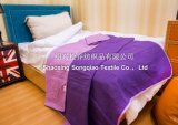 Laser Embossing 100% Cotton Blankets/ Bed Sheet 3