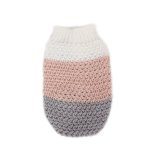 Factory Sale Various Comfortable White/Pink/Grey Sweater Pet Clothes (YJ95793)