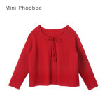 Wool Knitting/Knitted Red Children Clothes Girls