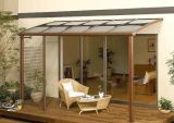 Aluminum-Alloy Frame Bayer Polycarbonate Sheet Roof Shade, Canopy Awning