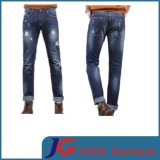 Pocket Scratch Men Denim Jeans Waisted Jeans (JC3292)