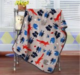 Double Layers Hot Sale Custom Print Muslin Baby Blanket with High Quality