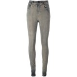 2017 Grey Cotton Blend Ladies Skinny Jeans Denim (pants E. P. 438)