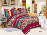 Whole Seles Bedding Sets Poly/Cotton T/C 50/50 Microfiber Embroidery Lace Sheet Sets
