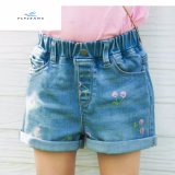 Summer New Style Denim Shorts with Beatiful Embroidery for Girls by Fly Jeans