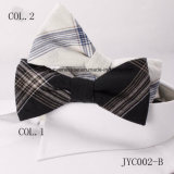 Cotton Plaind Dyed Bow Ties Jyc002-B