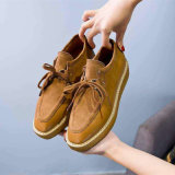 Latest Platform Lady Leather Shoes Fashion Sneakers Style No.: Casual Shoes-PS001