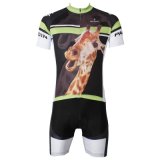 Patterned Customized Men's Cycling Short Sleeve Jersey