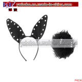 Party Costume Accessories Novelty Bunny Hair Jewelry (P4036)