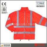 Hivis Red Reflective Fleece Jacket