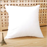 Square Shape Hotel White 6cm Duck Feather Pillow