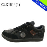Leather Sports Men Running Sneaker Shoes