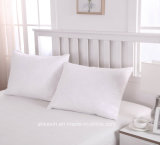White Color Duck Feather Cotton Pillow