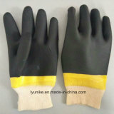 PVC Palm Non Slip Gauntlet Style Gloves in Two Colors
