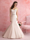 Luxurious Taffeta Sweetheart Bridal Gown Wedding Dress