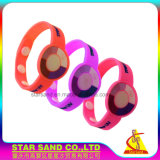 High Quality Online Custom Silicone UV Sensitive Bracelet for Events