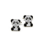 VAGULA Quality Panda Mancuerna Cufflinks (HLK35142)