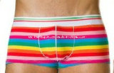 Allover Strips Print New Style Men's Boxer Short Underwear