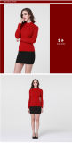 Ladies' Yak Wool/Cashmere Round Neck Pullover Sweater/Garment/Knitwear/Clothing
