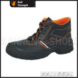 Industrial Leather Safety Shoes with Steel Toecap (Sn1667)