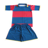 Blue White Mix Colored Rugby T Shirt for Your Club