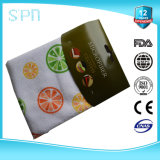 White Red Yellow Blue Microfiber with Paper Board Cleaning Towel